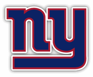 Logo of the New York Giants football team.