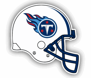 Tennessee Titans NFL football helmet logo.