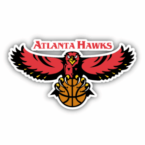 atlanta hawks classic logo vinyl sticker