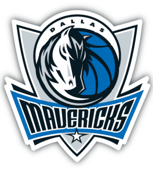 Dallas Mavericks vinyl sticker
