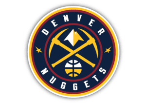 Denver Nuggets vinyl sticker