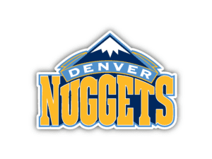Denver Nuggets vinyl sticker