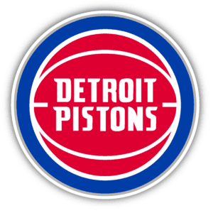 Detroit Pistons vinyl sticker