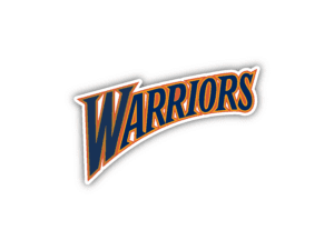 Golden State Warriors vinyl sticker