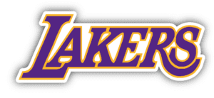 LA Lakers vinyl sticker