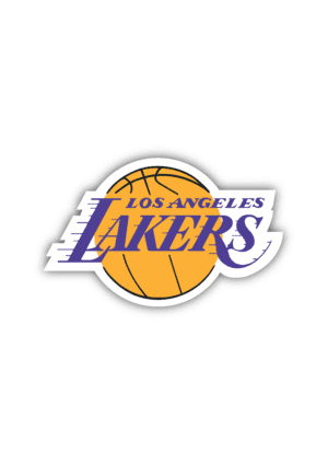 LA Lakers vinyl sticker