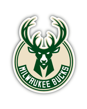 Milwaukee Bucks vinyl sticker
