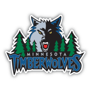 Minnesota Timberwolves vinyl sticker