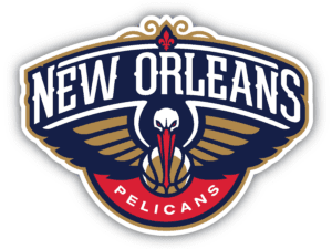 New Orleans Pelicans vinyl sticker