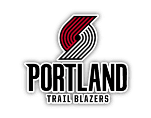 Portland Trailblazers vinyl sticker