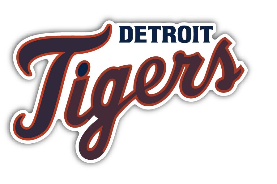 Detroit Tigers Logo Secondary - Vinyl Sticker