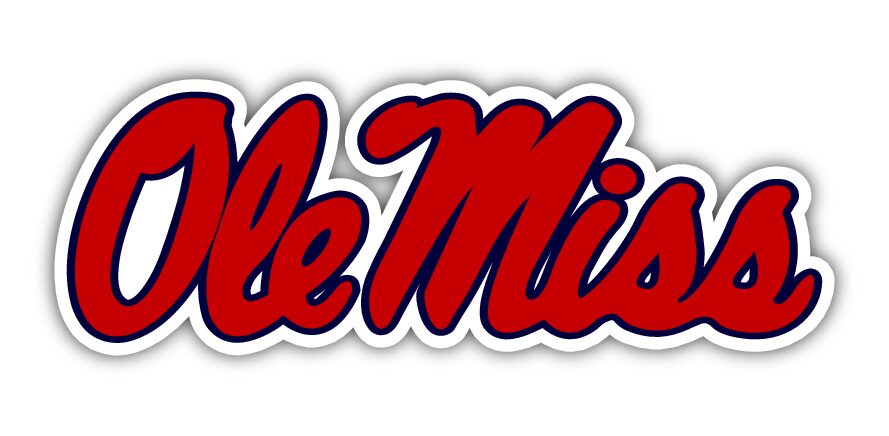 Mississippi Ole Miss Logo - Vinyl Sticker