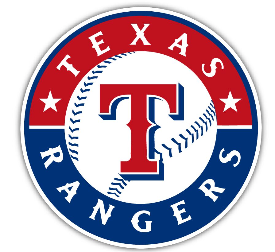 Texas Rangers Logo - Vinyl Sticker