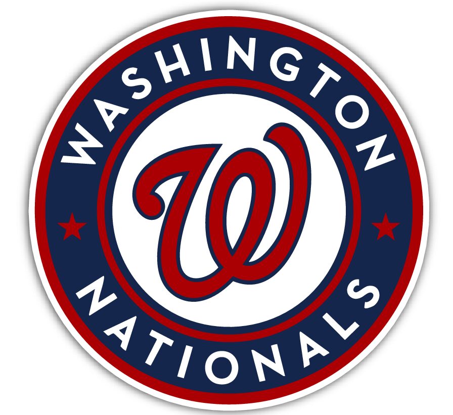 Washington Nationals Logo Secondary - Vinyl Sticker